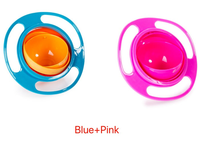 Bol universel 360° anti-renversement – Assiette sécurisée et pratique pour bébé