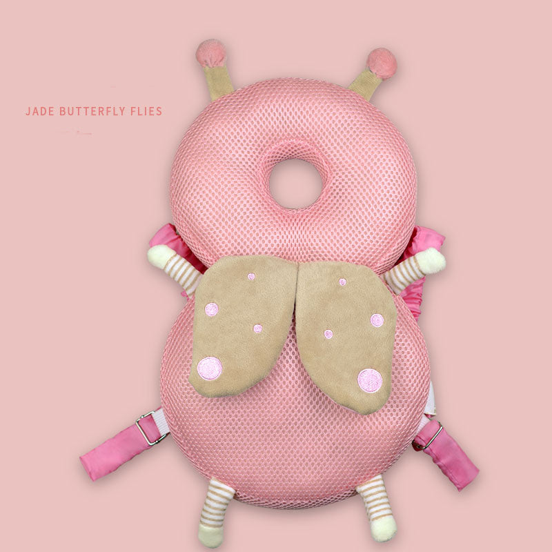 Coussin anti‑chute bébé – Protection tête & dos / Réglable & respirant (6–24 mois)