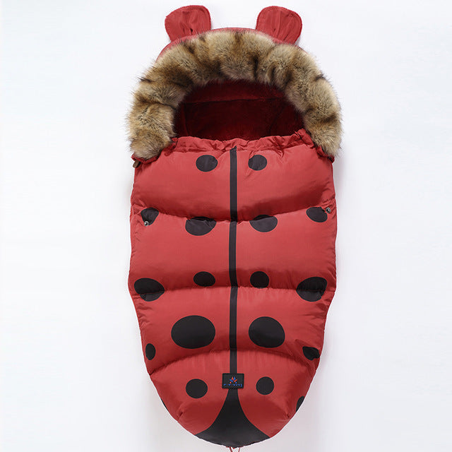 Warm baby sleeping bag – Compatible with stroller and pram