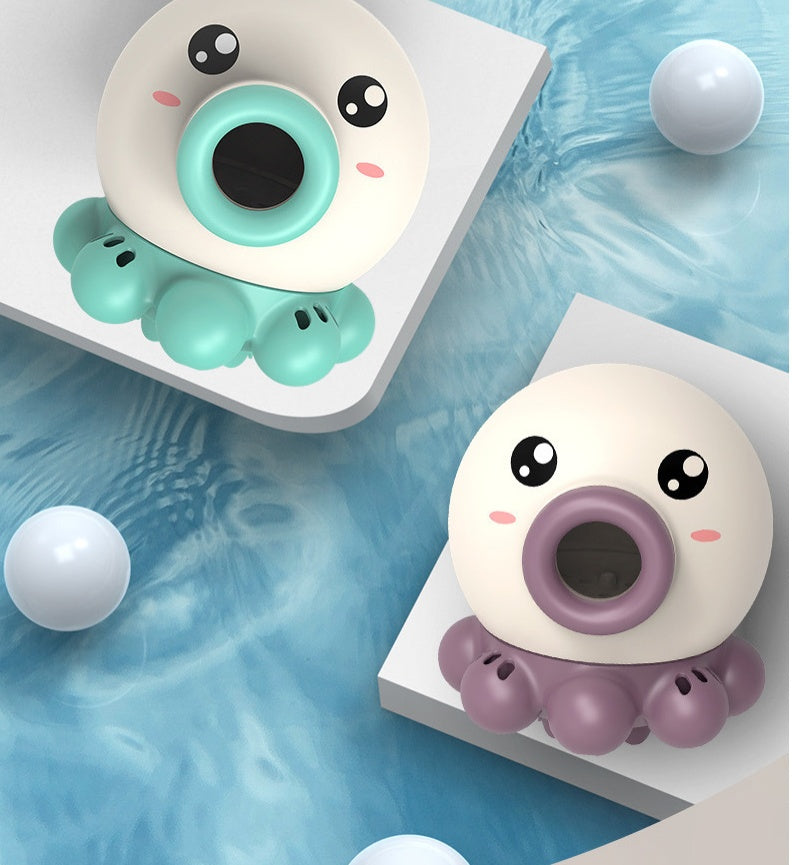 Octopus Bath Toy with Rotating Fountain - Interactive Water Toy for Kids