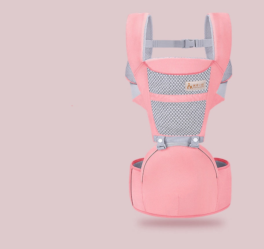 Porte-bébé avec tabouret intégré – Portage multifonctions ergonomique