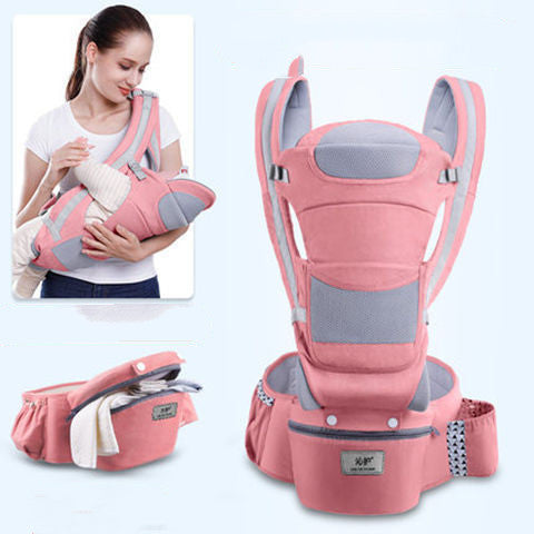 3-in-1 Ergonomic Baby Carrier – Hip Seat, Forward Facing & Kangaroo