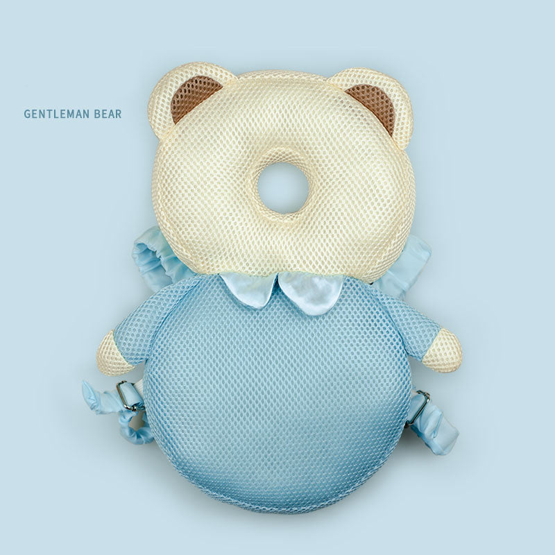 Coussin anti‑chute bébé – Protection tête & dos / Réglable & respirant (6–24 mois)