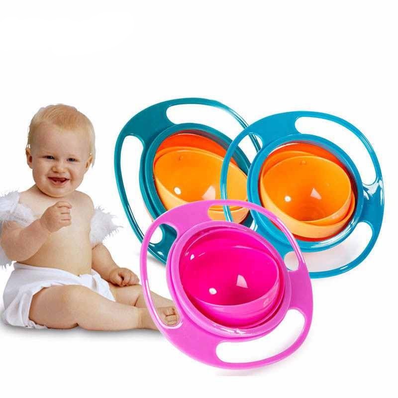 Bol universel 360° anti-renversement – Assiette sécurisée et pratique pour bébé