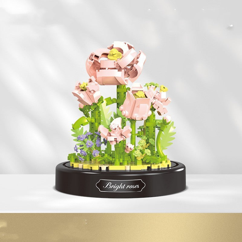 Composition Florale à Assembler – Déco Ludique pour Chambre d’Enfant html Copier Modifier
