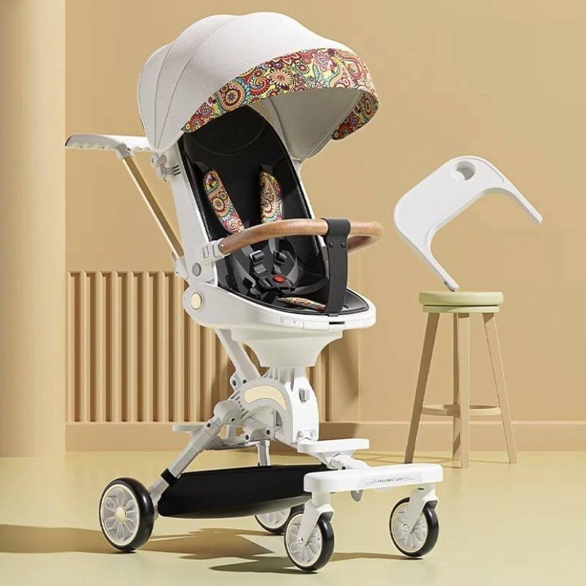 Reclining Baby Stroller – Lightweight, Reversible & All-Terrain