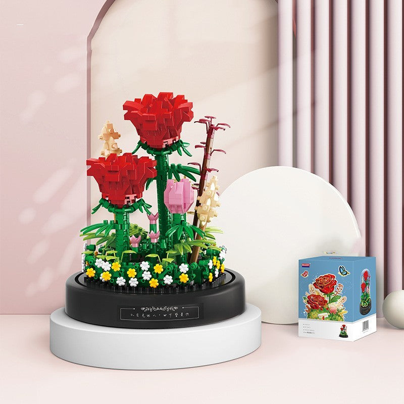 Composition Florale à Assembler – Déco Ludique pour Chambre d’Enfant html Copier Modifier