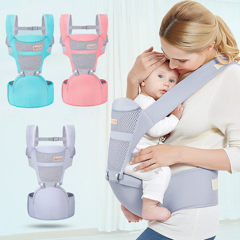 Porte-bébé avec tabouret intégré – Portage multifonctions ergonomique