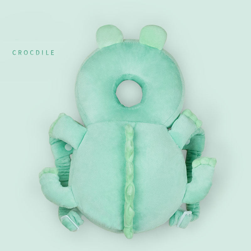 Coussin anti‑chute bébé – Protection tête & dos / Réglable & respirant (6–24 mois)