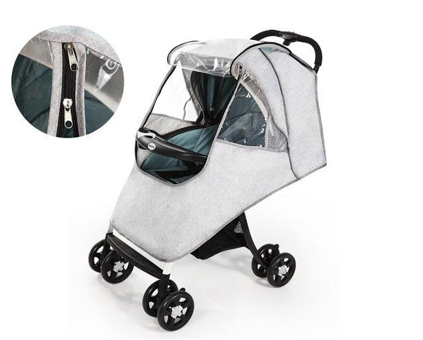 Universal warm and waterproof cover for stroller