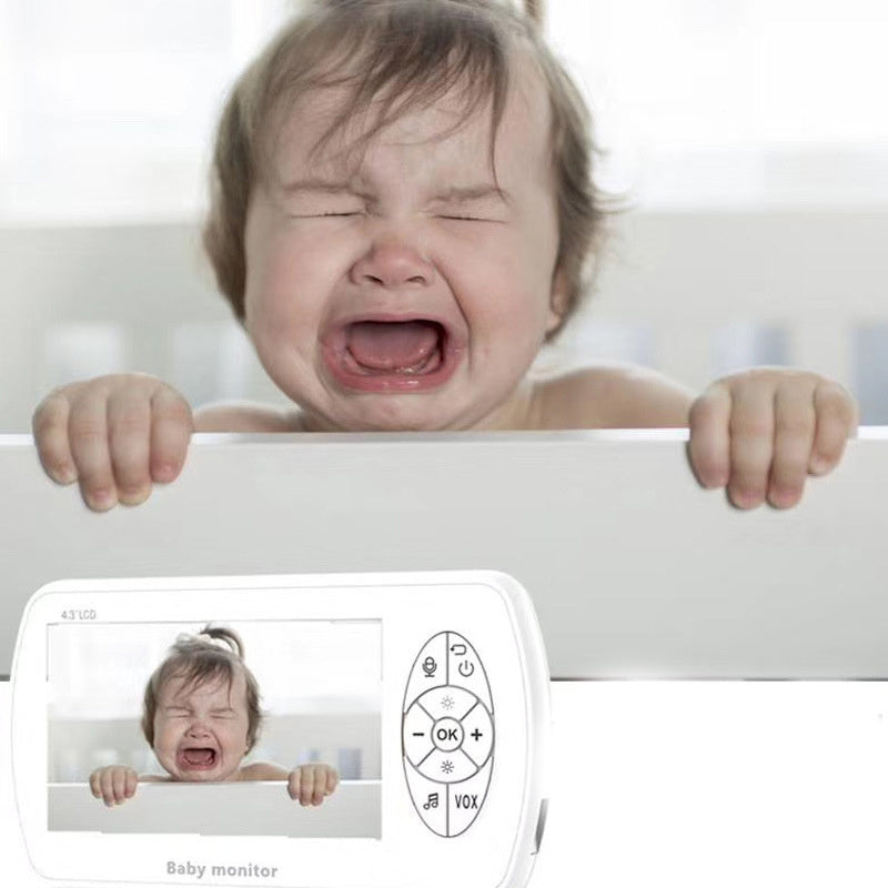 HD Wi-Fi Baby Monitor Camera – Wireless Video Monitor with Audio & Night Vision