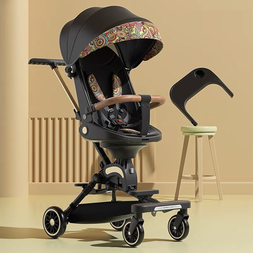 Reclining Baby Stroller – Lightweight, Reversible & All-Terrain