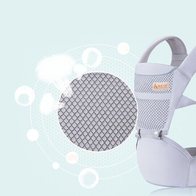Porte-bébé avec tabouret intégré – Portage multifonctions ergonomique