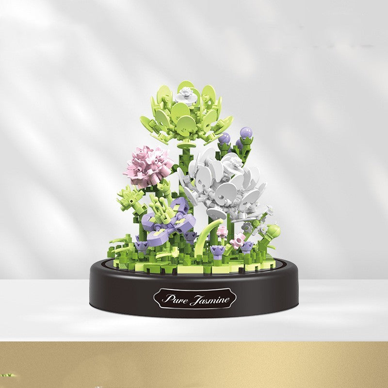 Composition Florale à Assembler – Déco Ludique pour Chambre d’Enfant html Copier Modifier