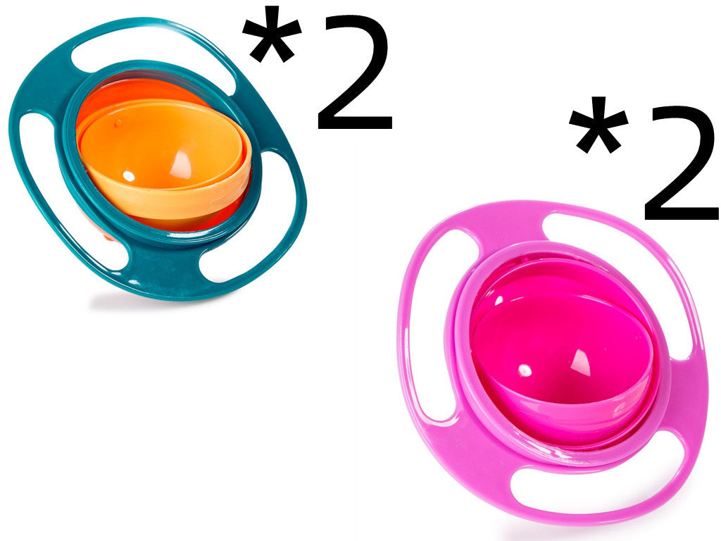 Bol universel 360° anti-renversement – Assiette sécurisée et pratique pour bébé