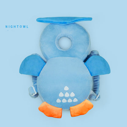 Coussin anti‑chute bébé – Protection tête & dos / Réglable & respirant (6–24 mois)