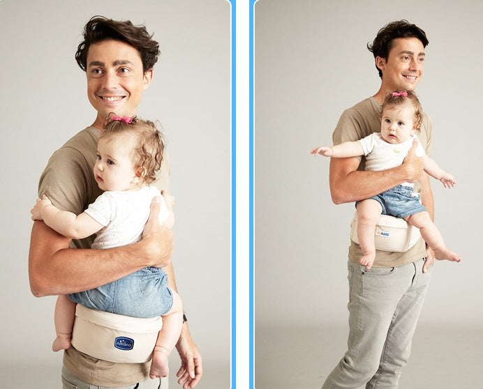 Ergonomic Baby Carrier Stool - Multifunctional Front Seat for Comfortable Carrying 