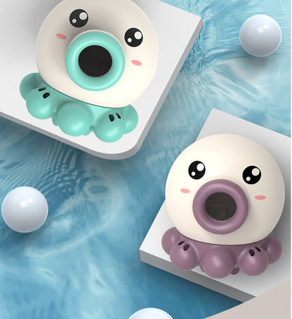 Octopus Bath Toy with Rotating Fountain - Interactive Water Toy for Kids 