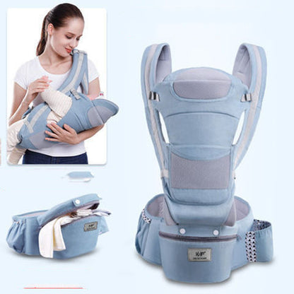 3-in-1 Ergonomic Baby Carrier – Hip Seat, Forward Facing &amp; Kangaroo 