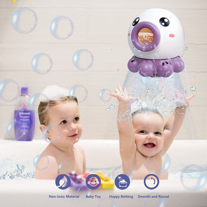 Octopus Bath Toy with Rotating Fountain - Interactive Water Toy for Kids 