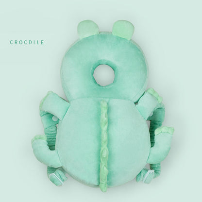 Coussin anti‑chute bébé – Protection tête & dos / Réglable & respirant (6–24 mois)