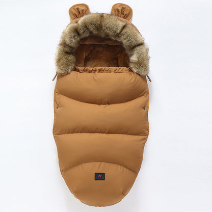 Warm baby sleeping bag – Compatible with stroller and pram 