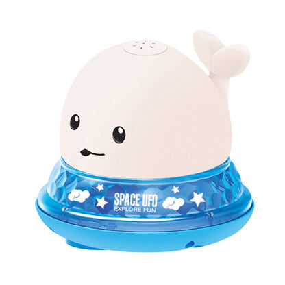 LED Fish Bath Toy - Rotating Fountain &amp; Music 