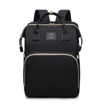 Sac à dos maman New Mummy – Lit de voyage intégré & compartiment isotherme