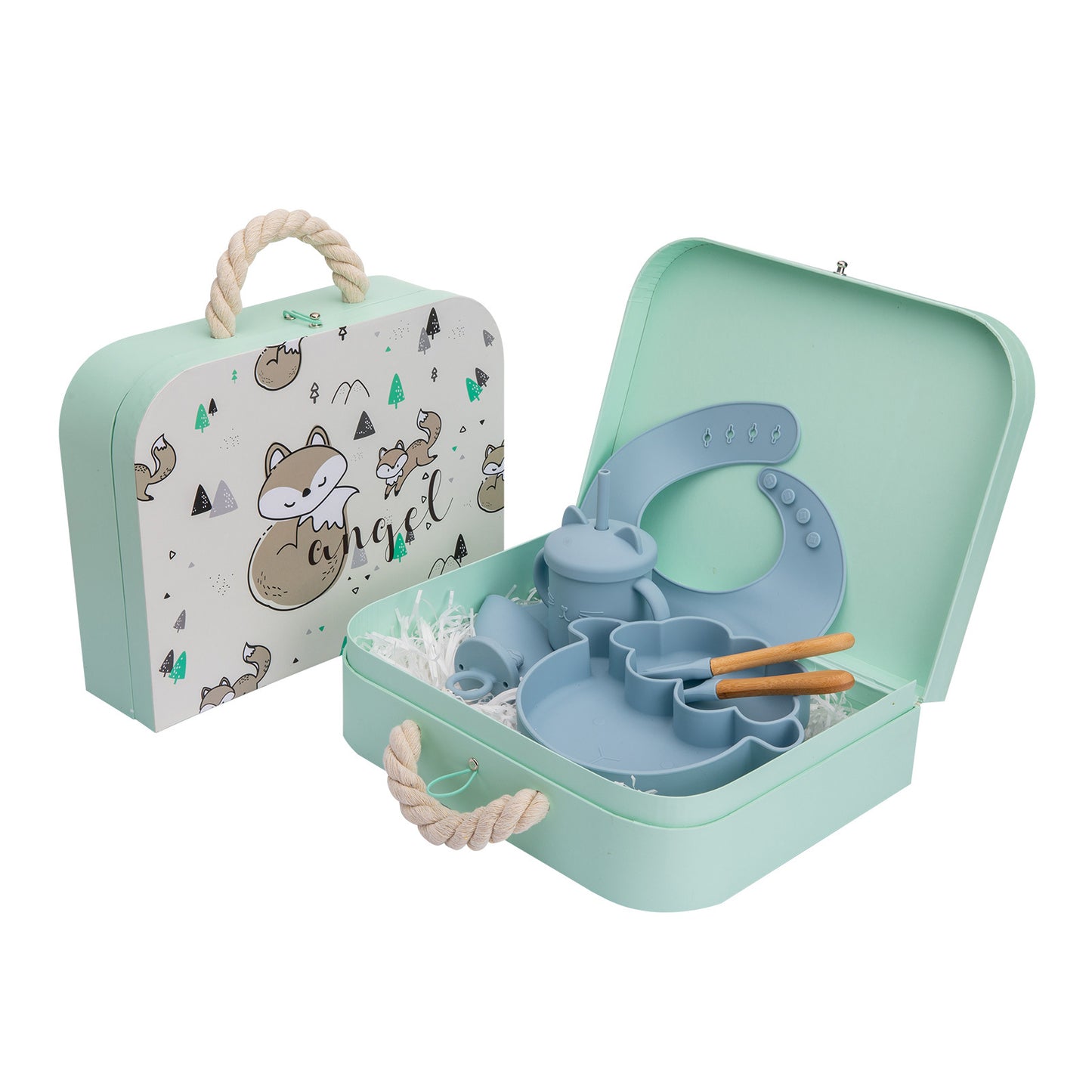 Silicone Baby Dish Set – Complete, Safe &amp; Easy to Clean (6 Months+) 